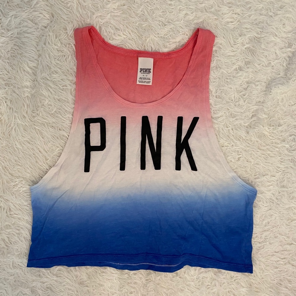 USA themed PINK tank top